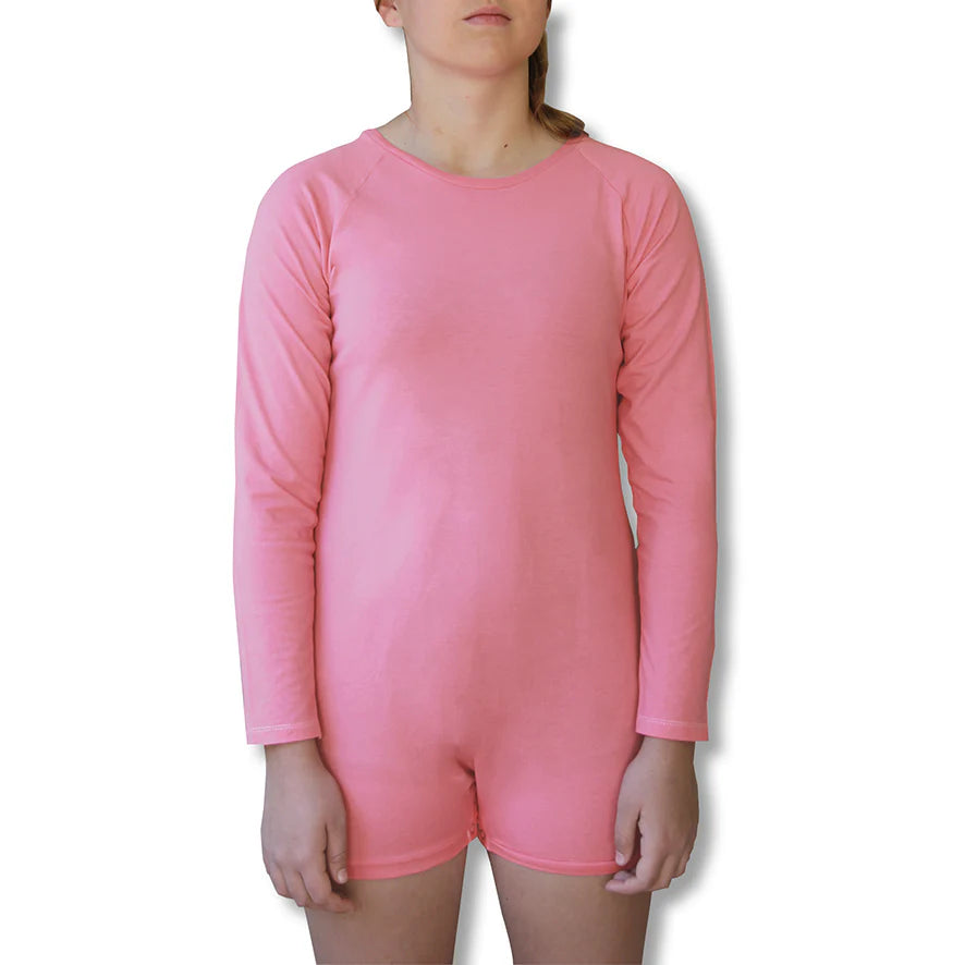 Pink Long Sleeve Bodysuit  |  Wonsie