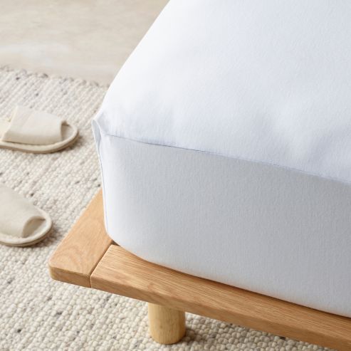 Staydry Waterproof Bamboo Fitted Sheets White