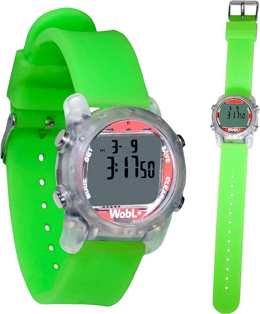 WoBL+ Waterproof Vibrating Watch Green