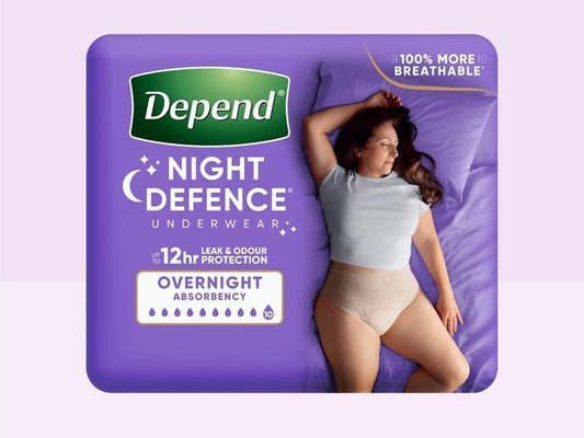 Depend Real Fit Underwear Night Defence Female Large