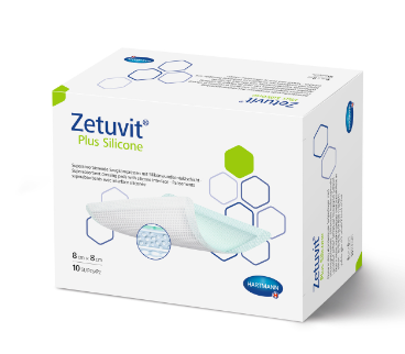 Zetuvit Plus Silicone (Packet 10)