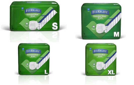 Medline Extended Wear High Absorbency Briefs