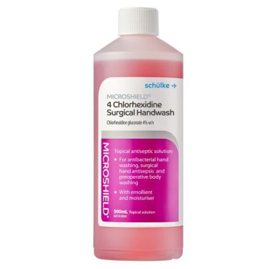 Microshield 4 Chlorhexidine Surgical Handwash 500ml