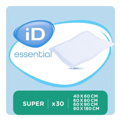 iD Essentials Underpad Super 60 x 60cm 1166ml