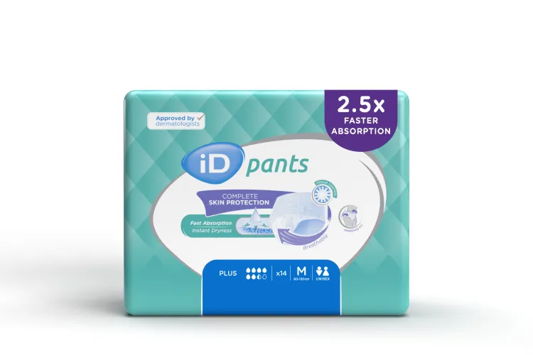iD Sensitive Pants Extra Plus Medium (80-120cm) 1375ml