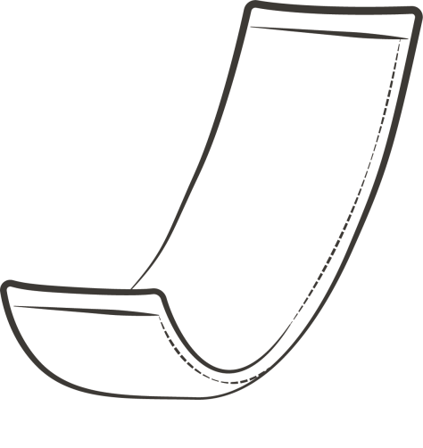 Ontex Rectangular Pad Maxi 600mm 1050ml