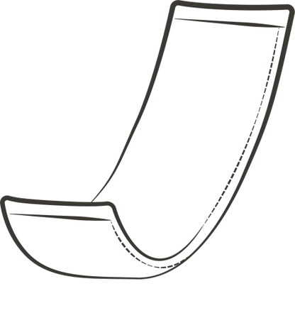 Ontex Rectangular Pad Maxi 600mm 1050ml