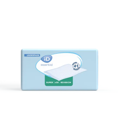 iD Essentials Underpad Super 60 x 60cm 1166ml