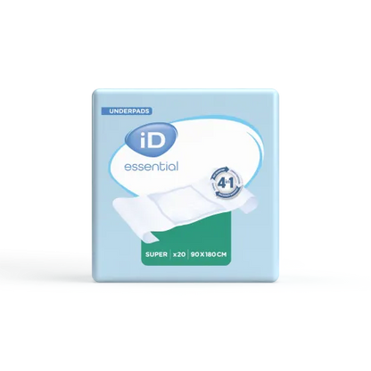 iD Essentials Underpad Super 90 x 180cm 1793ml