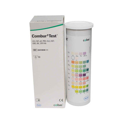 Combur 9 Test Strips (Packet 50)