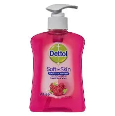 Dettol Soft On Skin Hand Wash Raspberry 250ml