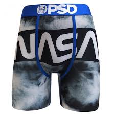 PSD Continence Underwear Adult NASA Tie Dye Black S