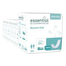 Essential Booster Pad, Large, Extra Absorbency 1000ml, (Packet 30)