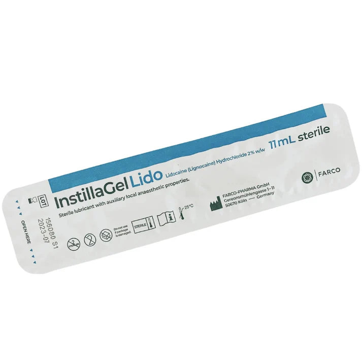Instillagel Lidociane LIDO 2% Gel 11ml Syringe (Packet 10)