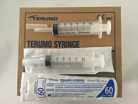 Terumo Syringe 60ml Cath Tip (Packet 25)