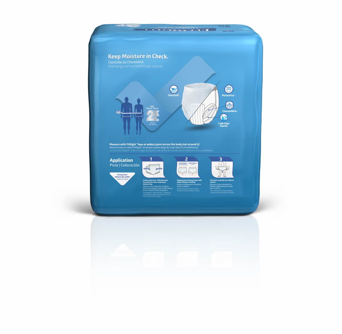 Medline FitRight Bariatric Underwear