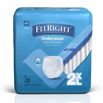 Medline FitRight Bariatric Underwear