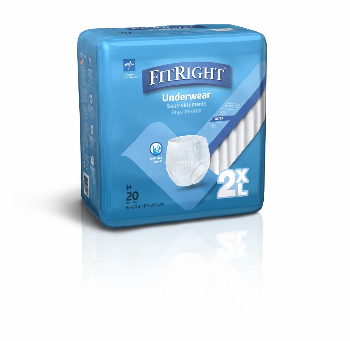 Medline FitRight Bariatric Underwear