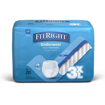 Medline FitRight Bariatric Underwear