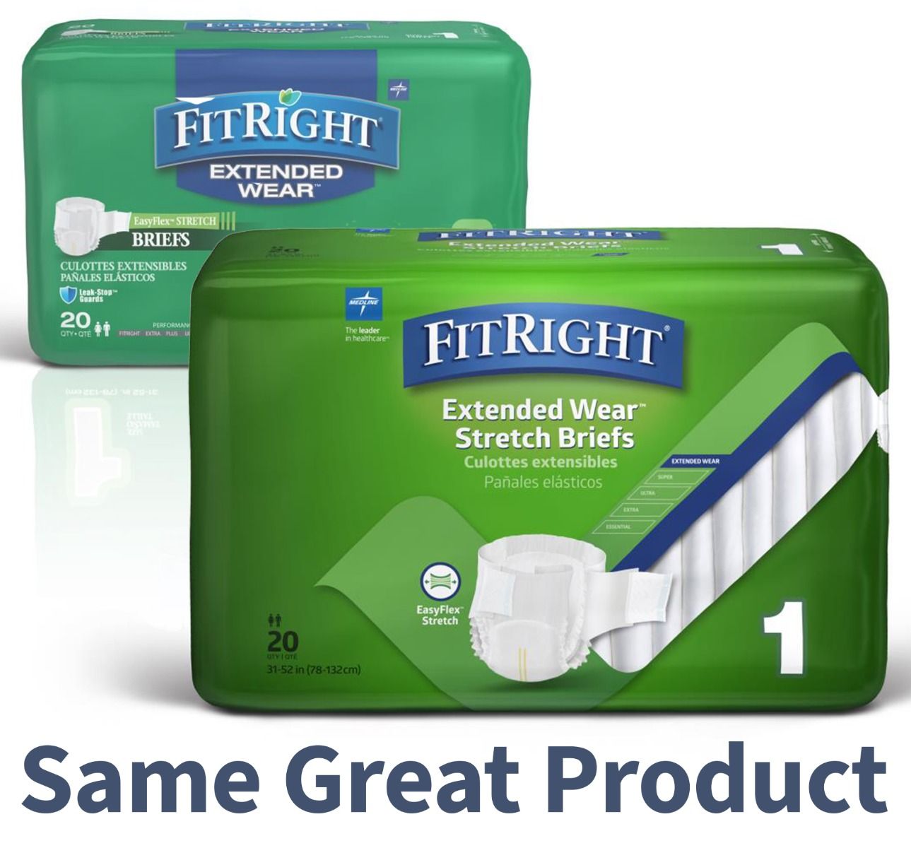Medline FitRight Extended Wear Underwear