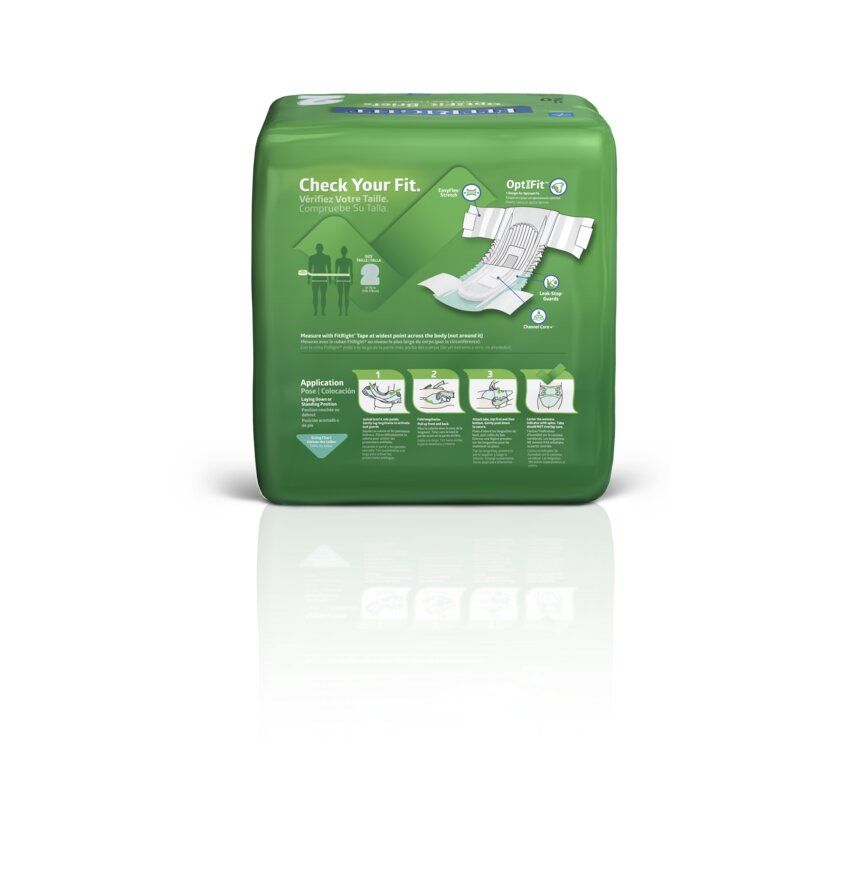Medline FitRight OptiFit Stretch Ultra Briefs