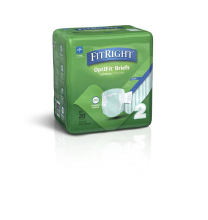 Medline FitRight OptiFit Stretch Ultra Briefs