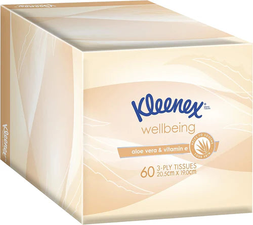 Kleenex Aloe Vera & Vitamin E Tissues 3 Ply