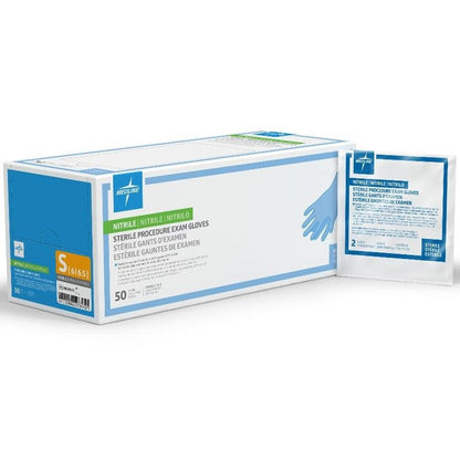 Medline Nitrile Sterile Gloves