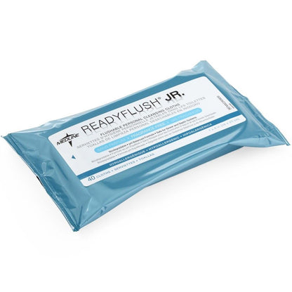 Medline ReadyFlush Jr Frag Free Flushable Wipes