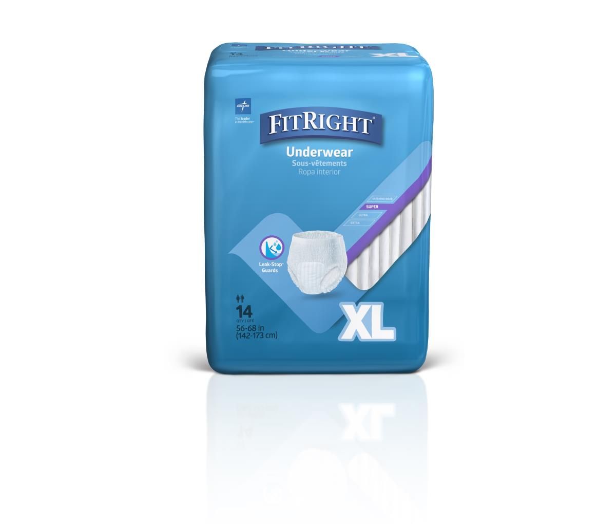 Medline FitRight Super Underwear