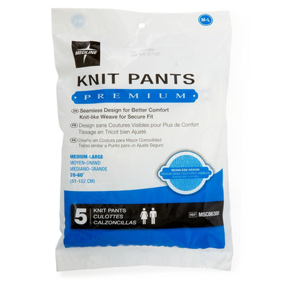 Medline Premium Knit Pants Seamless Soft Knit