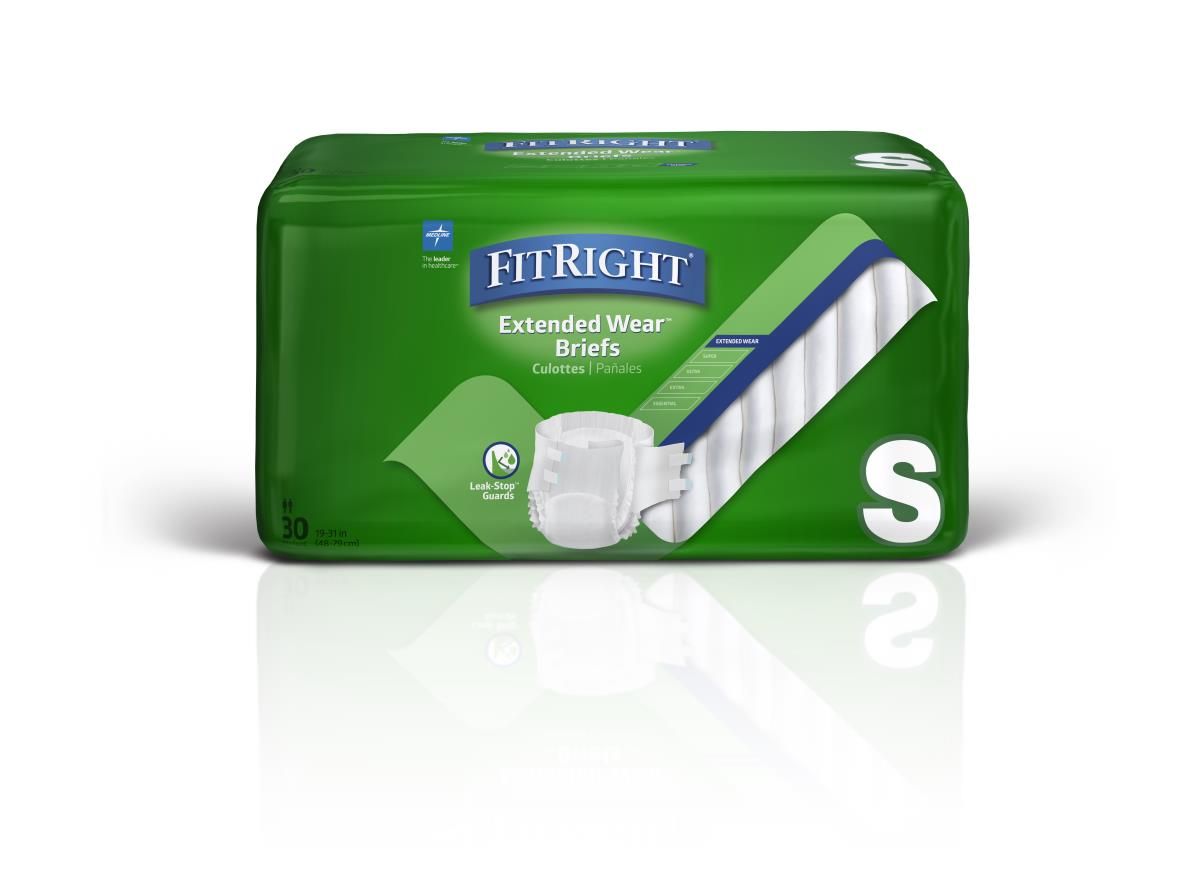 Medline Extended Wear High Absorbency Briefs