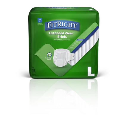 Medline Extended Wear High Absorbency Briefs