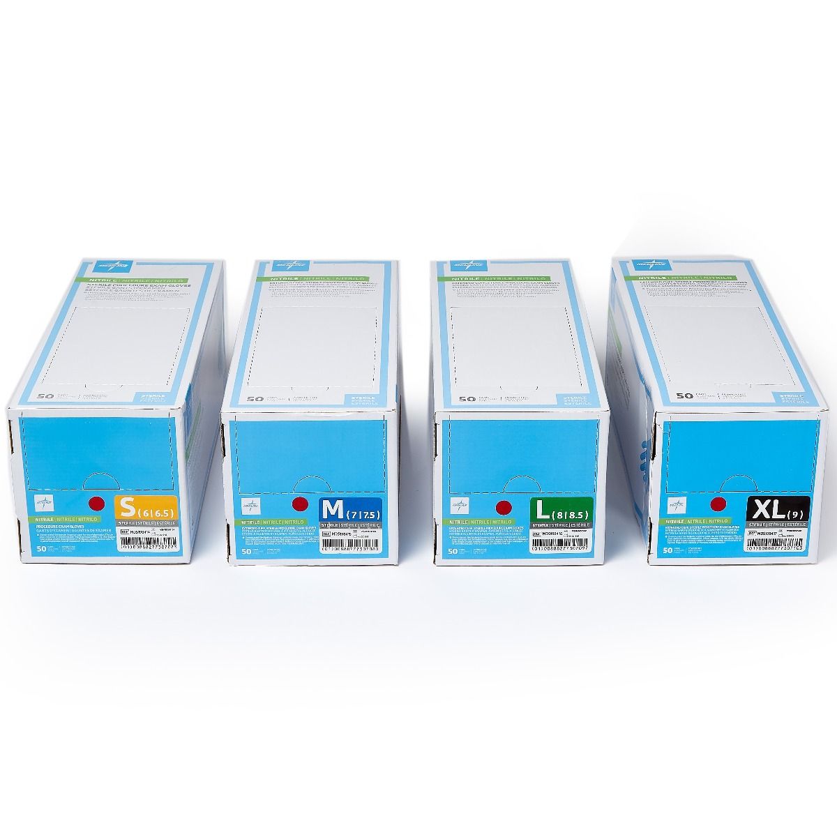 Medline Nitrile Sterile Gloves