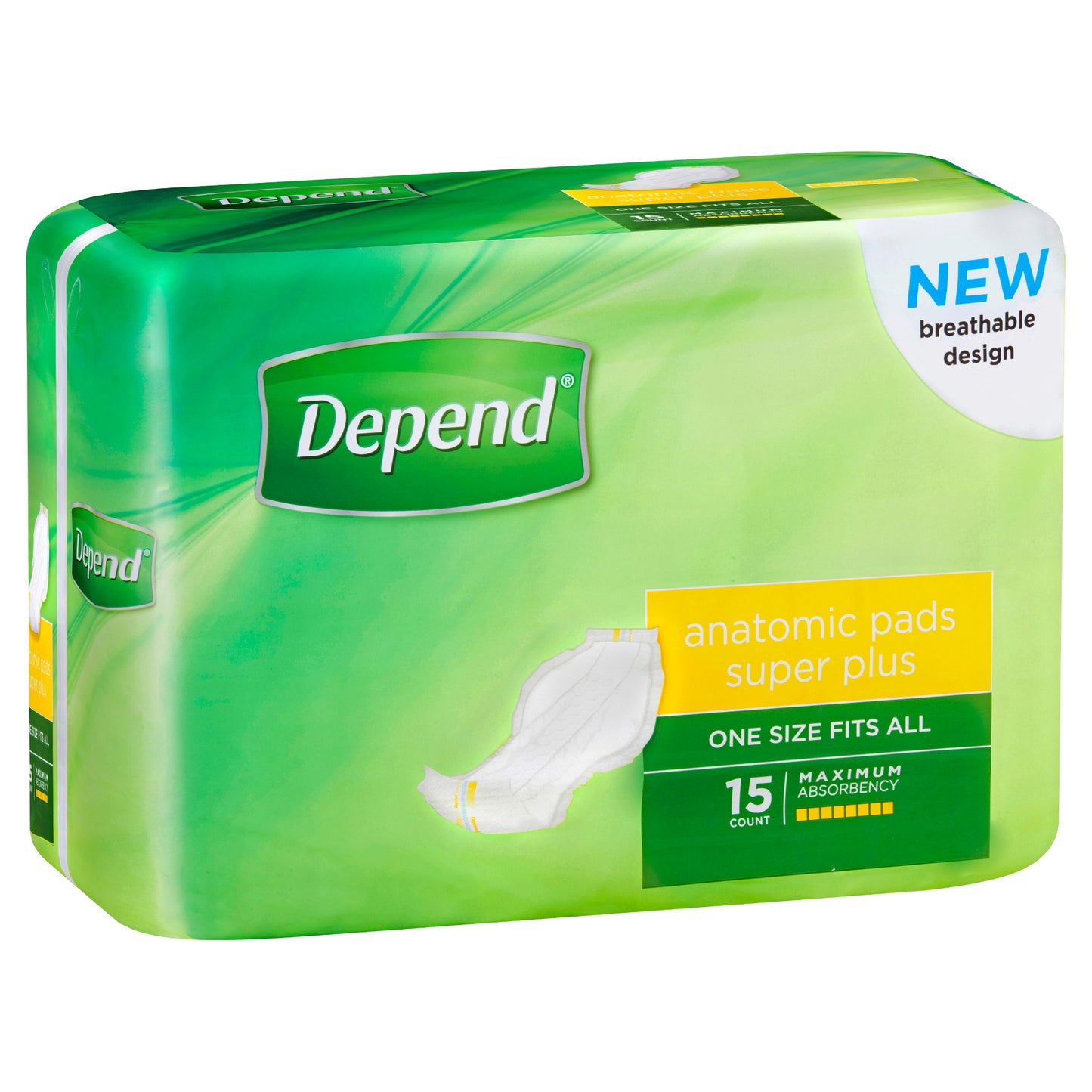 Depend Anatomic Pads Super Plus