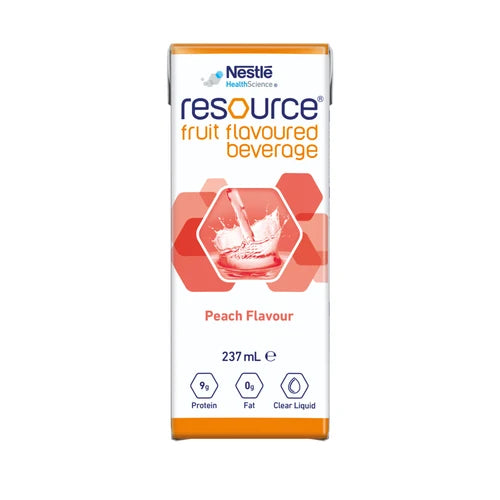 Resource Fruit Beverage Peach Prism Tetra Pack 237ml