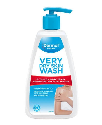 Dermal Therapy Very Dry Skin Wash 750ml
