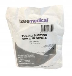 BareMed TUBING SUCTION 6MM X3M ST SU (Each)