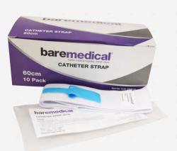 BareMed CATHETER STRAPS 60CM (Box 10)